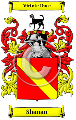 Shanan Family Crest Download (JPG) Heritage Series - 600 DPI