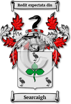 Searcaigh Family Crest Download (JPG) Legacy Series - 600 DPI