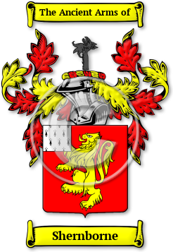 Shernborne Family Crest Download (jpg) Legacy Series - 150 DPI