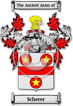 Scherer Family Crest Download (jpg) Legacy Series - 150 DPI