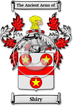 Shiry Family Crest Download (JPG) Legacy Series - 600 DPI
