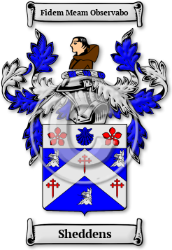 Sheddens Family Crest Download (jpg) Legacy Series - 150 DPI