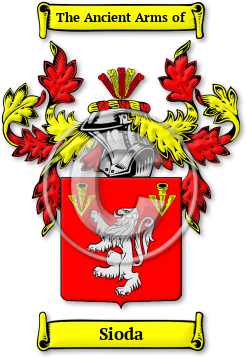 Sioda Family Crest Download (jpg) Legacy Series - 150 DPI