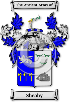 Sheahy Family Crest Download (jpg) Legacy Series - 150 DPI