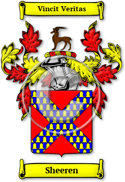 Sheeren Family Crest Download (JPG) Legacy Series - 600 DPI