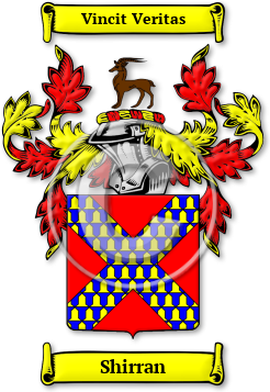 Shirran Family Crest Download (jpg) Legacy Series - 150 DPI