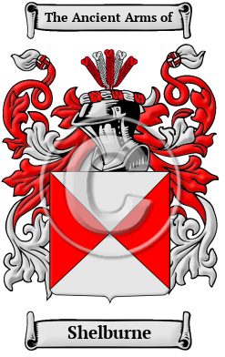 Shelburne Family Crest Download (JPG) Heritage Series - 300 DPI