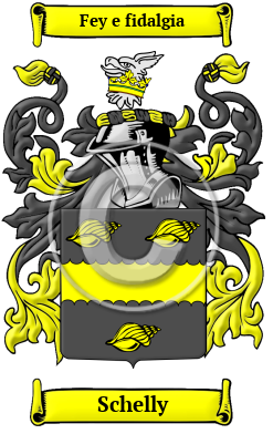 Schelly Family Crest Download (jpg) Heritage Series - 150 DPI