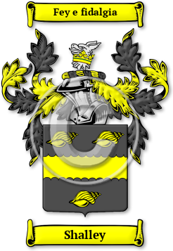 Shalley Family Crest Download (jpg) Legacy Series - 150 DPI
