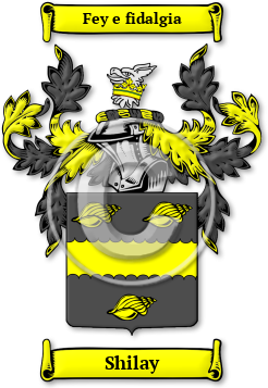 Shilay Family Crest Download (jpg) Legacy Series - 150 DPI