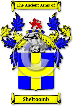 Sheltoomb Family Crest Download (jpg) Legacy Series - 150 DPI