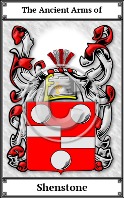 Shenstone Family Crest Download (JPG)  Book Plated - 150 DPI