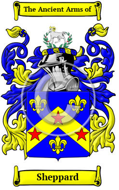 Sheppard Family Crest Download (jpg) Heritage Series - 150 DPI