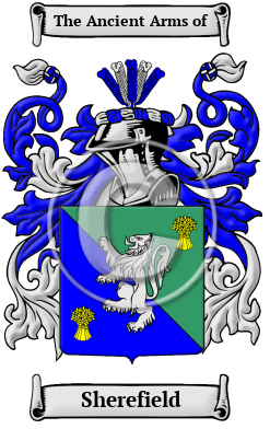 Sherefield Family Crest Download (jpg) Heritage Series - 150 DPI