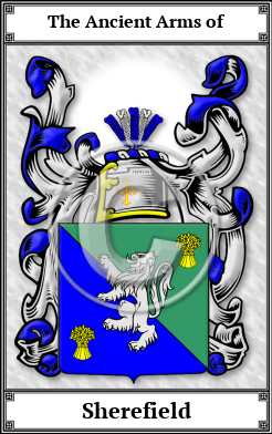 Sherefield Family Crest Download (JPG)  Book Plated - 150 DPI