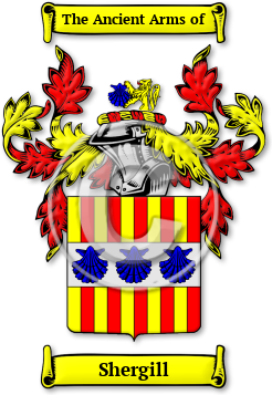 Shergill Family Crest Download (jpg) Legacy Series - 150 DPI