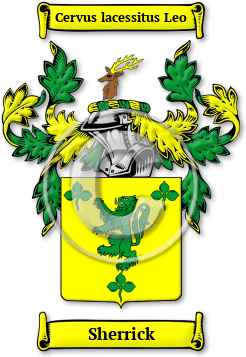 Sherrick Family Crest Download (jpg) Legacy Series - 150 DPI