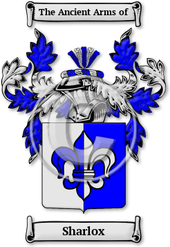 Sharlox Family Crest Download (jpg) Legacy Series - 150 DPI
