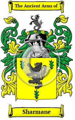 Sharmane Family Crest Download (JPG) Heritage Series - 300 DPI