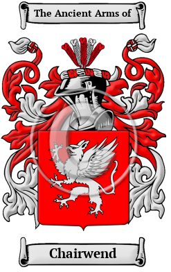 Chairwend Family Crest/Coat of Arms
