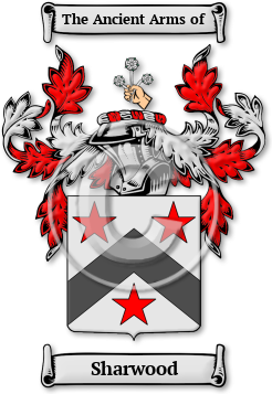 Sharwood Family Crest Download (JPG) Legacy Series - 600 DPI