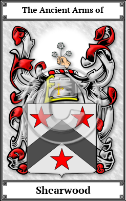 Shearwood Family Crest Download (JPG)  Book Plated - 150 DPI