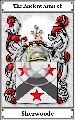 Sherwoode Family Crest Download (JPG)  Book Plated - 150 DPI