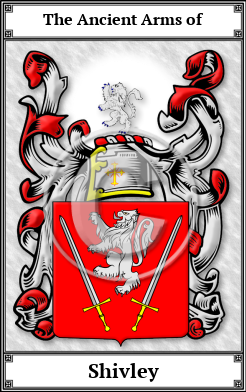 Shivley Family Crest Download (JPG) Book Plated - 300 DPI