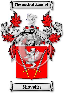 Shovelin Family Crest Download (JPG) Legacy Series - 600 DPI