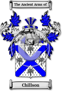 Chillson Family Crest Download (JPG) Legacy Series - 600 DPI