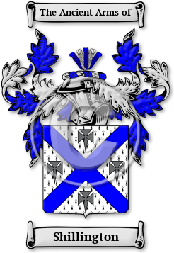 Shillington Family Crest Download (jpg) Legacy Series - 150 DPI
