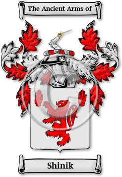 Shinik Family Crest Download (jpg) Legacy Series - 150 DPI