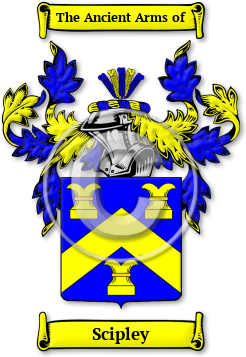 Scipley Family Crest Download (jpg) Legacy Series - 150 DPI