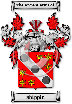 Shippin Family Crest Download (JPG) Legacy Series - 600 DPI