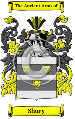 Shuey Family Crest Download (JPG) Heritage Series - 600 DPI