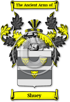 Shuey Family Crest Download (JPG) Legacy Series - 300 DPI