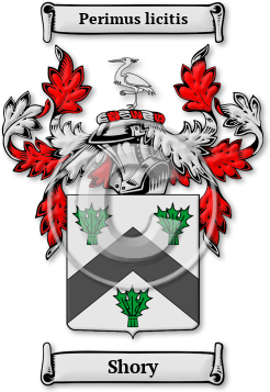 Shory Family Crest Download (jpg) Legacy Series - 150 DPI
