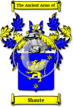 Shaute Family Crest Download (jpg) Legacy Series - 150 DPI