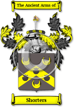 Shorters Family Crest Download (jpg) Legacy Series - 150 DPI