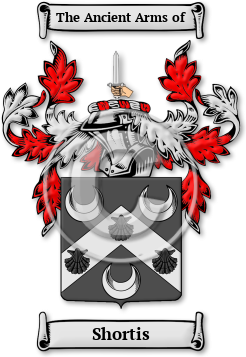 Shortis Family Crest Download (jpg) Legacy Series - 150 DPI