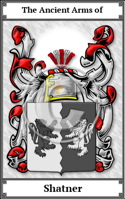 Shatner Family Crest Download (JPG)  Book Plated - 150 DPI