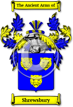 Shrewsbury Family Crest Download (jpg) Legacy Series - 150 DPI