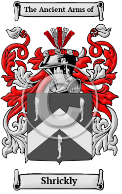 Shrickly Family Crest Download (JPG) Heritage Series - 600 DPI