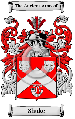 Shuke Family Crest/Coat of Arms