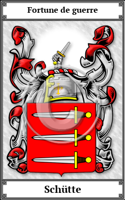 Schütte Family Crest Download (JPG)  Book Plated - 150 DPI