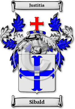 Sibald Family Crest Download (jpg) Legacy Series - 150 DPI