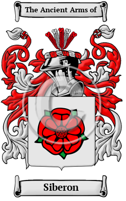 Siberon Family Crest/Coat of Arms