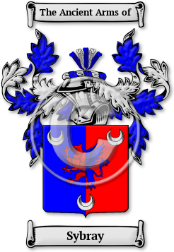 Sybray Family Crest Download (jpg) Legacy Series - 150 DPI
