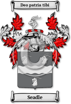 Seadle Family Crest Download (jpg) Legacy Series - 150 DPI