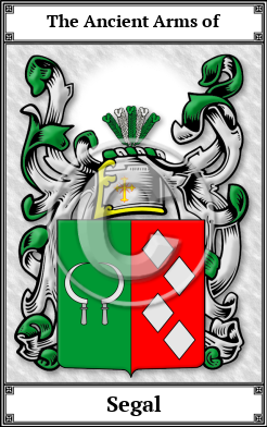 Segal Family Crest Download (JPG)  Book Plated - 150 DPI